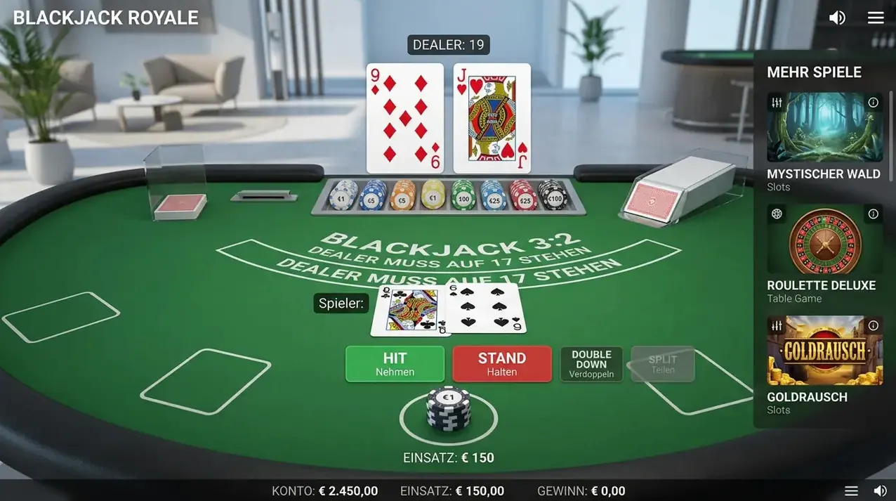 Beliebt bei Club Riches: Tischspiele & Weitere