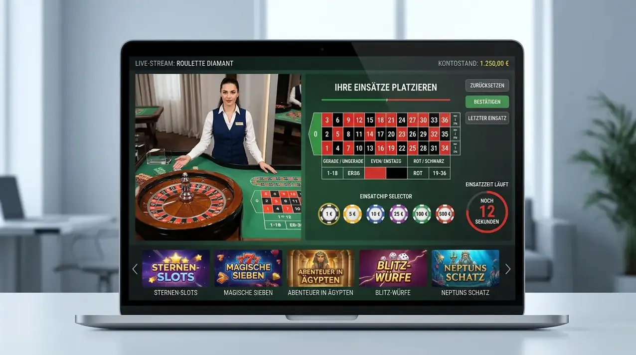 Beliebt bei Club Riches: Live-Casino